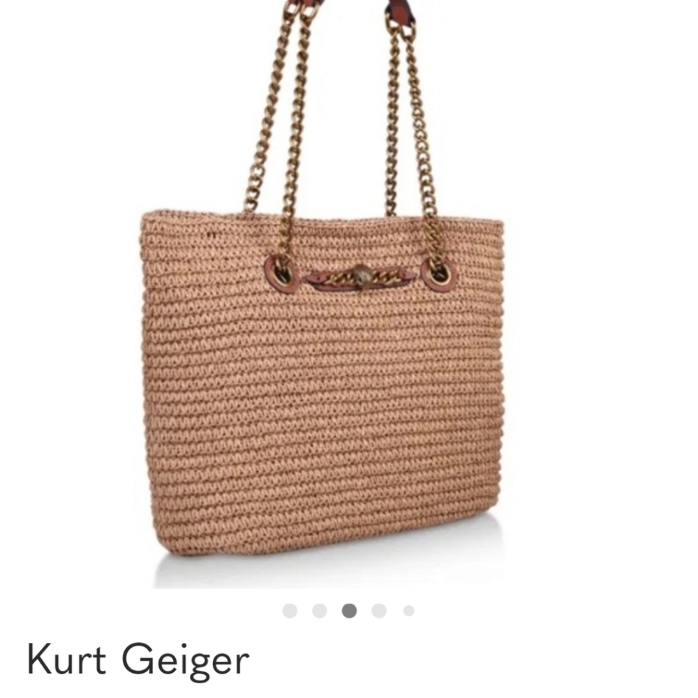 Kurt Geiger Woven Tote Bag
